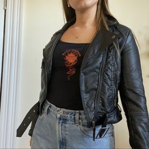 H&M Faux Leather Jacket